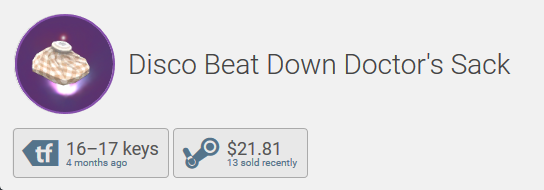  Disco Beat Down Doctor's Sack price