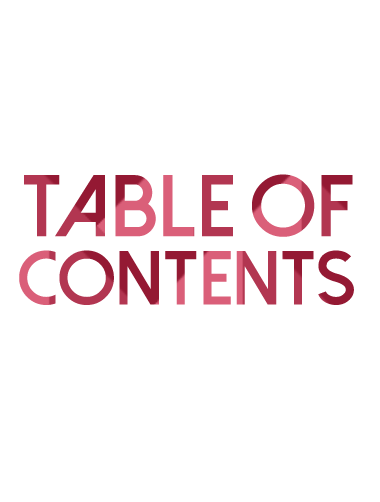 table of content